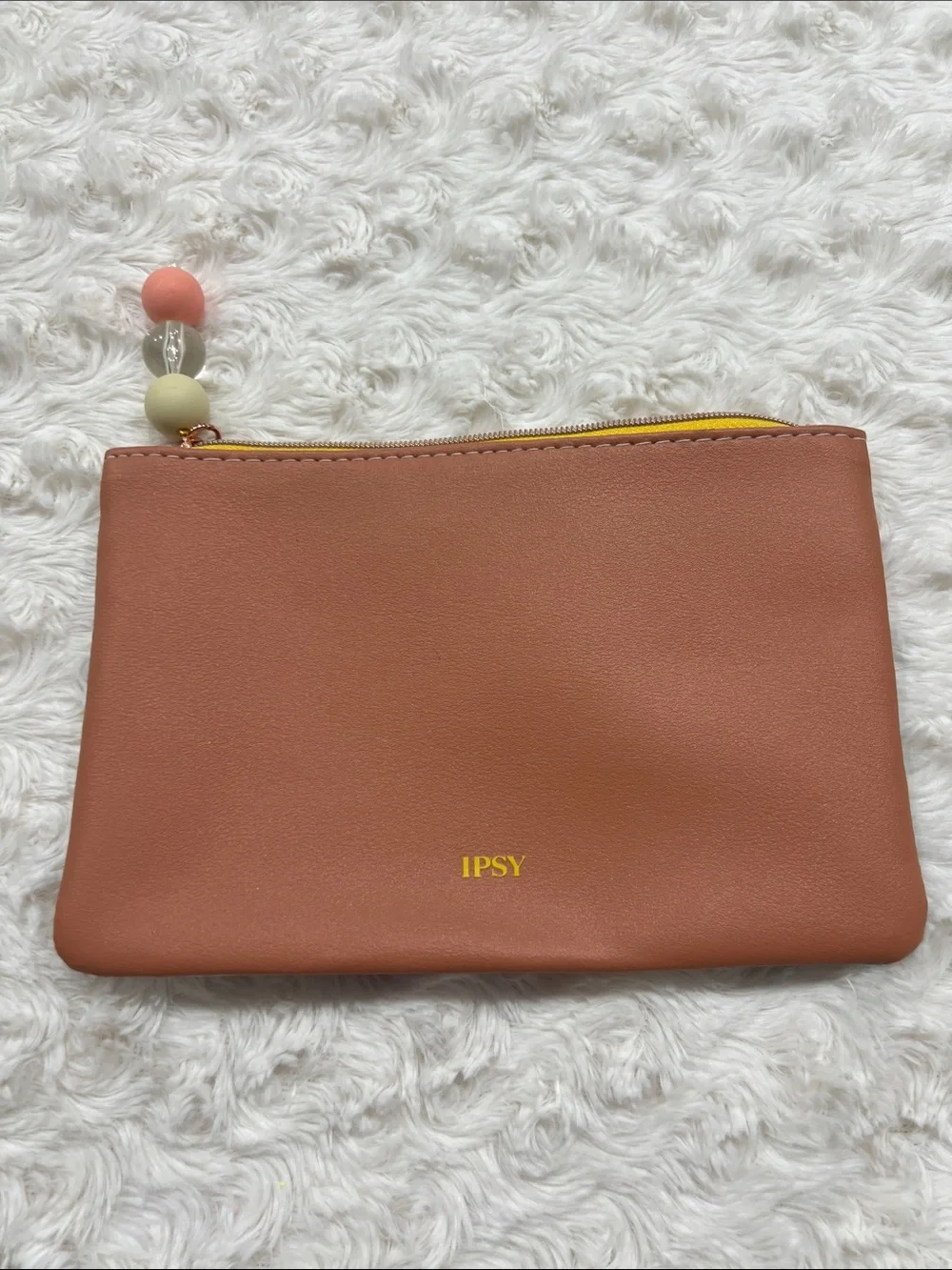 IPSY Marble Swirl Zipper Pouch Makeup Bag